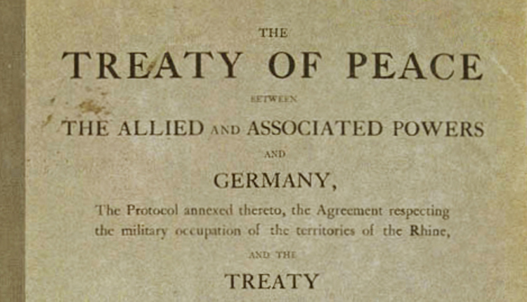 Rate A Historian s Description Of The Treaty Of Versailles History 